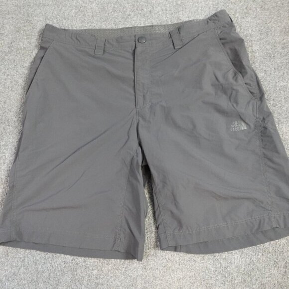 The North Face Shorts 36 Gray 9" In Nylon Elastane Adult - Picture 1 of 14